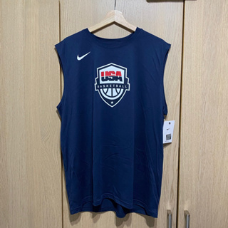 Nike USA Basketball Sleeveless 美國隊 背心 無袖 寬肩背心 練習衣