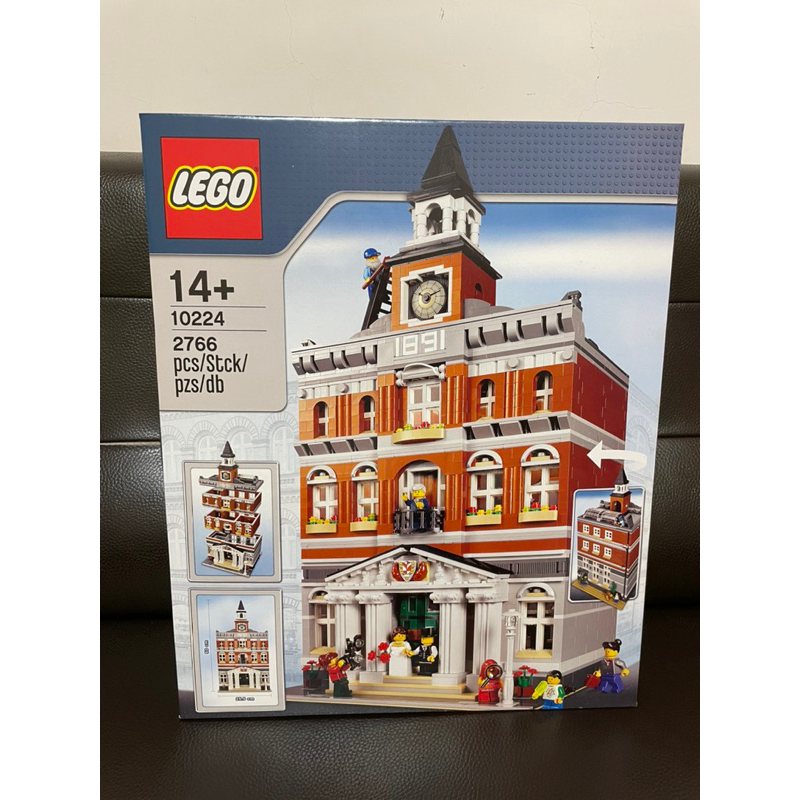 全新未拆現貨 LEGO 樂高 10224 街景系列 市政廳「高雄屏東可面交」