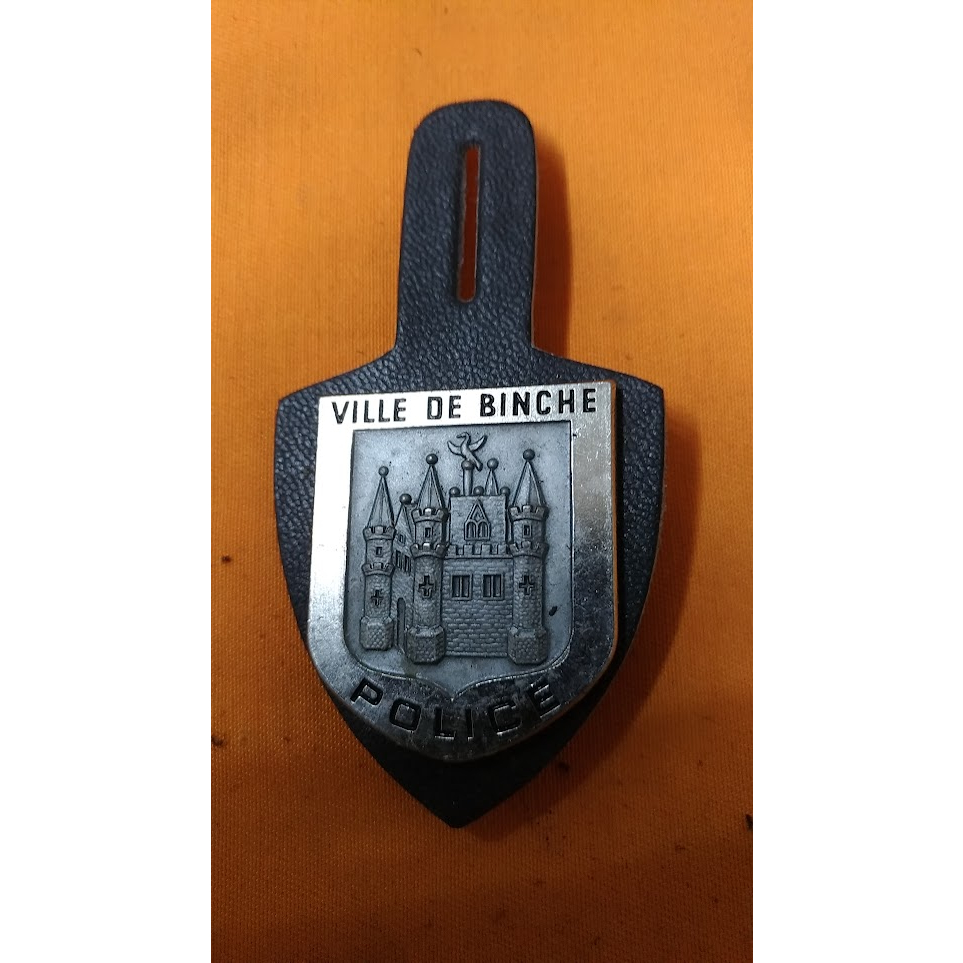 比利時公發 Binche市警察胸前章