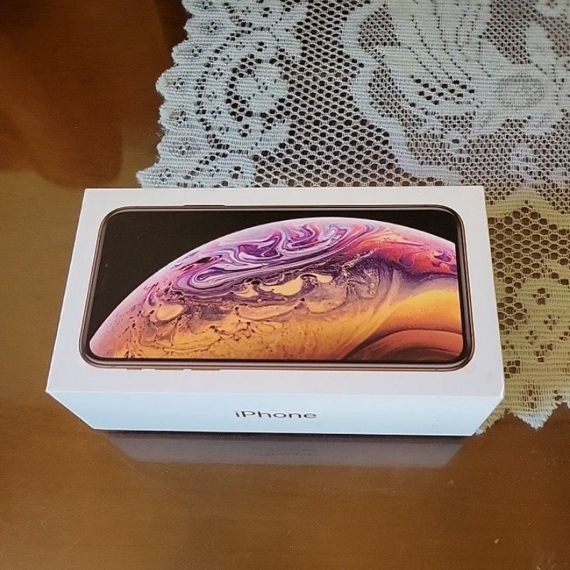 iPhone XS 紙盒 空盒 禮物盒256GB