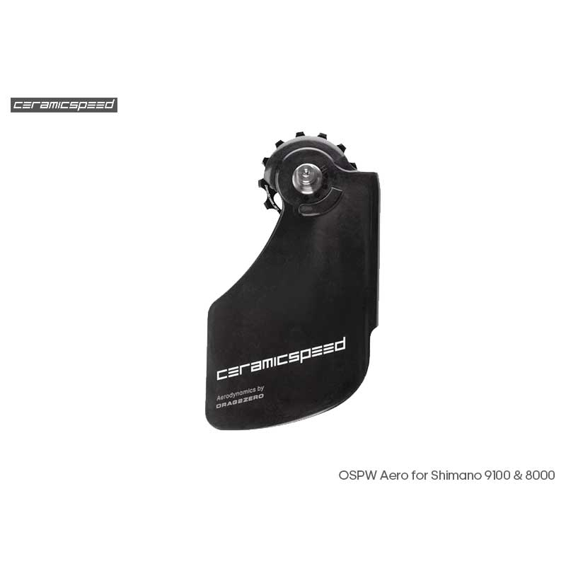 【CeramicSpeed】 OSPW Aero Shimano 9100 &amp; 8000 13/19 鍍層版本-黑導輪