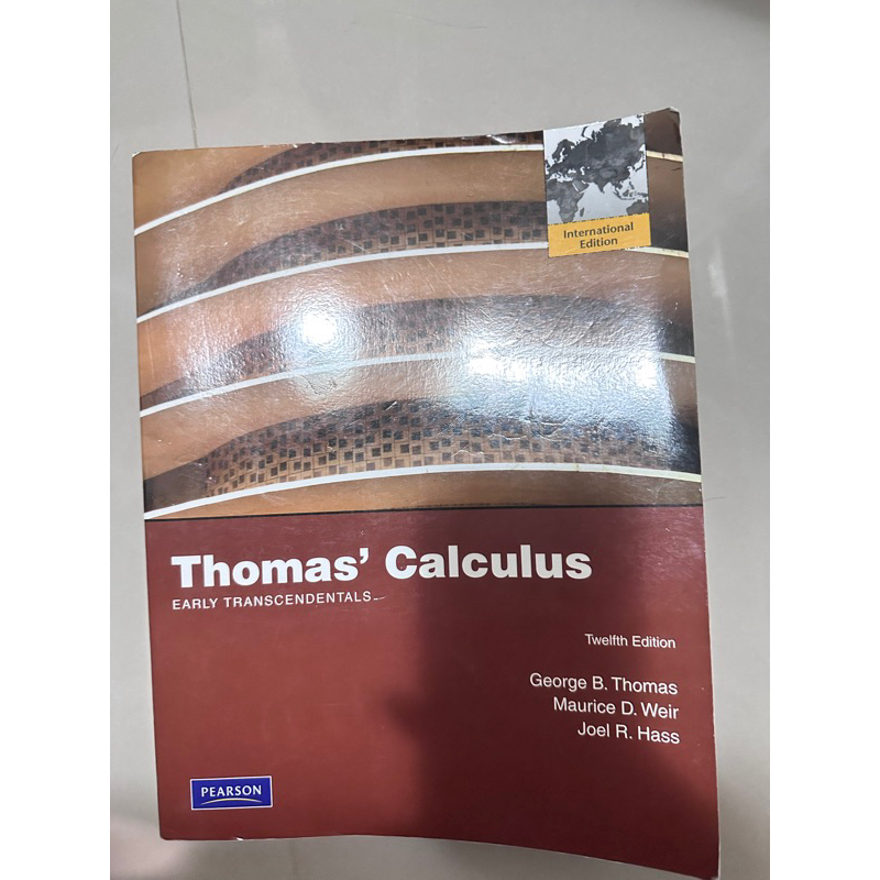 Thomas Calculus 微積分