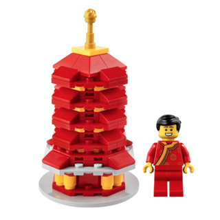 樂高人偶祈福塔 全新 樂高 LEGO 6349570 祈福塔 中國傳統節慶系列