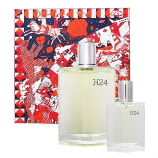 【愛完美】HERMES愛馬仕 H24淡香水禮盒組(100ml+12.5ml)