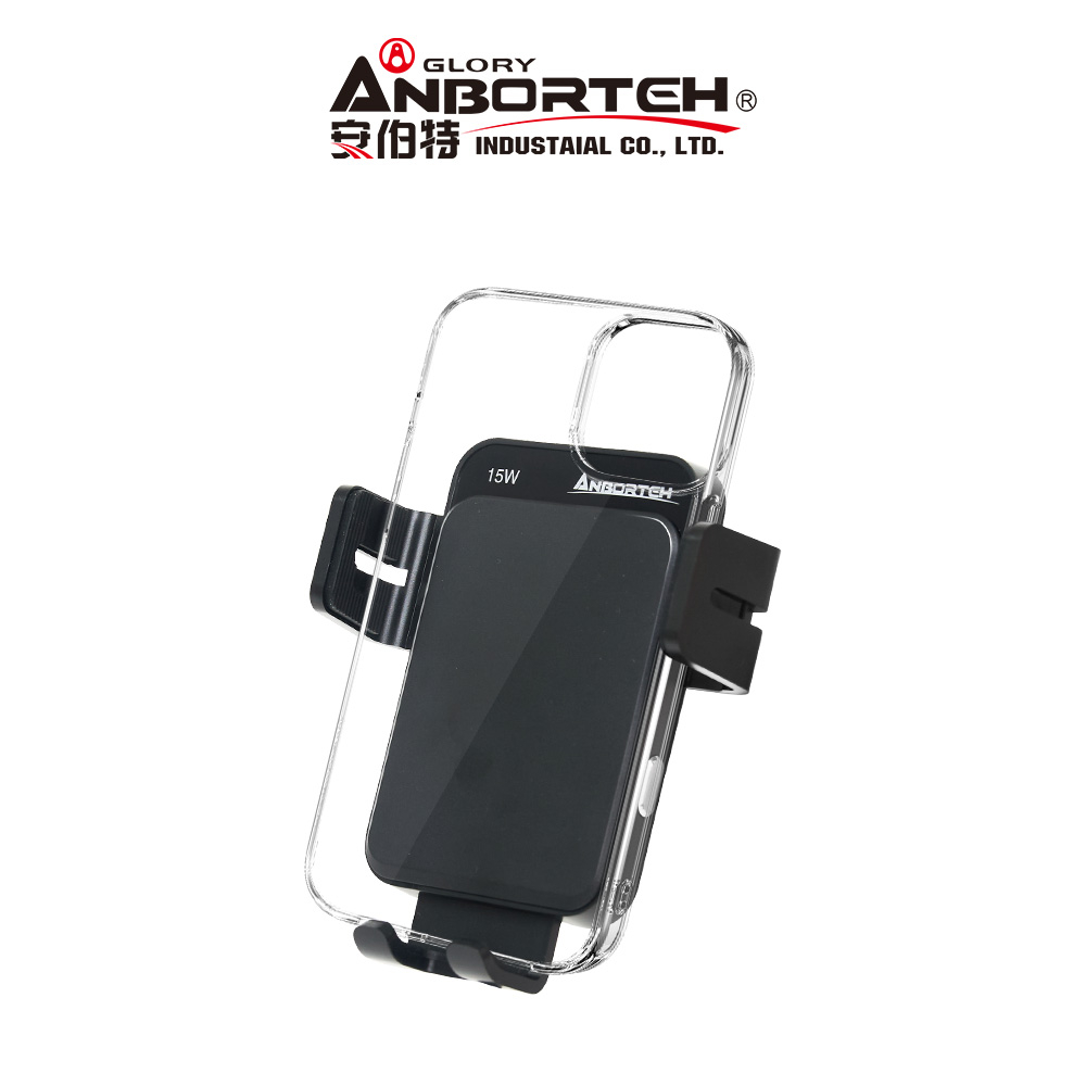 【安伯特】感應聯動無線充電手機架 (車用手機架 汽車手機架 車載手機架)