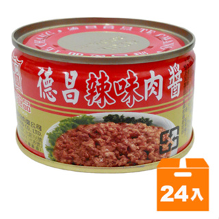 德昌 辣味肉醬 140g (24入)/箱【康鄰超市】