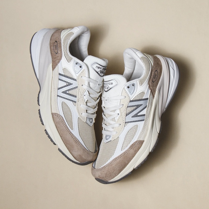 【EXIST】New Balance NB990V6 美製 米白奶茶色 M990SS6