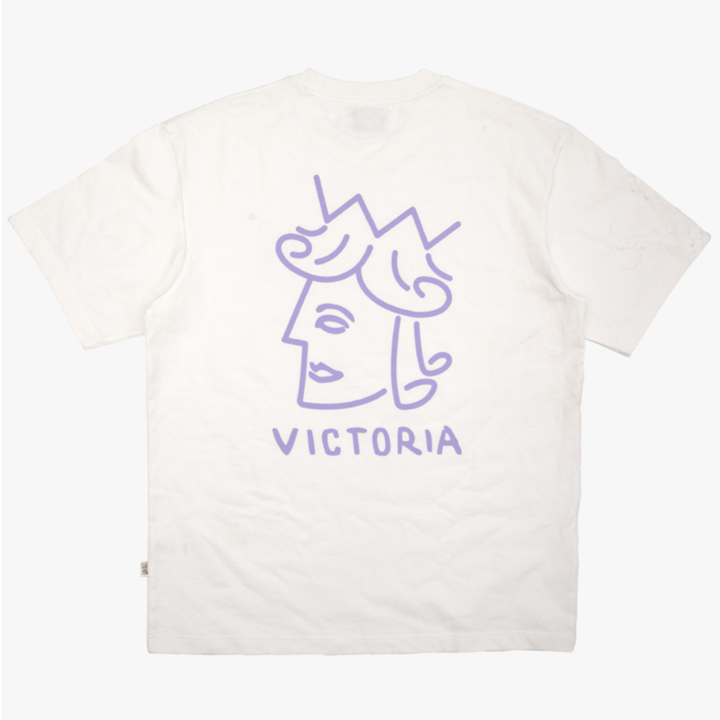 VICTORIA QUEENHEAD LOGO S/S TEE 水洗 短袖 上衣 T恤 滑板