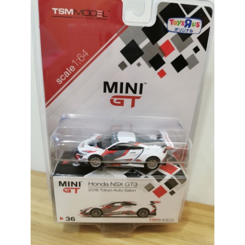 mini gt 36 稀有 反斗城 Honda nsx gt3 已拆