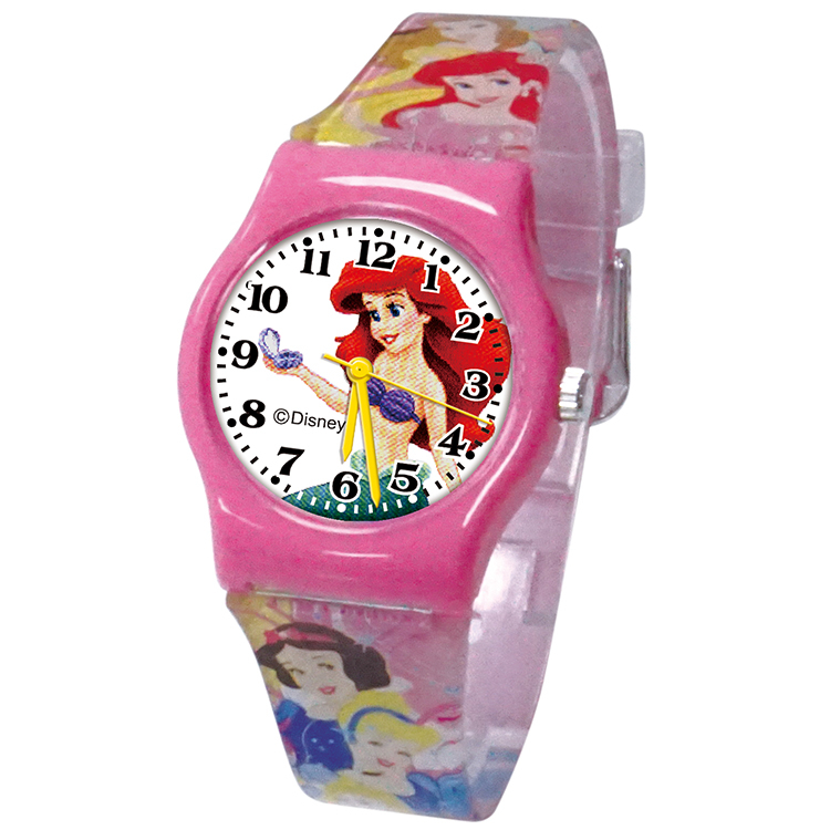 【迪士尼】小美人魚艾莉兒 兒童手錶(中款)#110