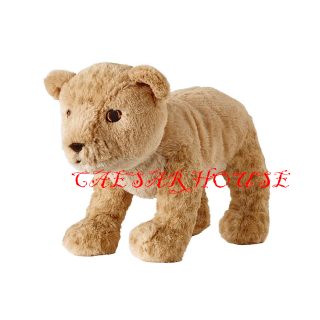 【IKEA】 DJUNGELSKOG 填充玩具, 小獅子 軟質玩偶 抱枕