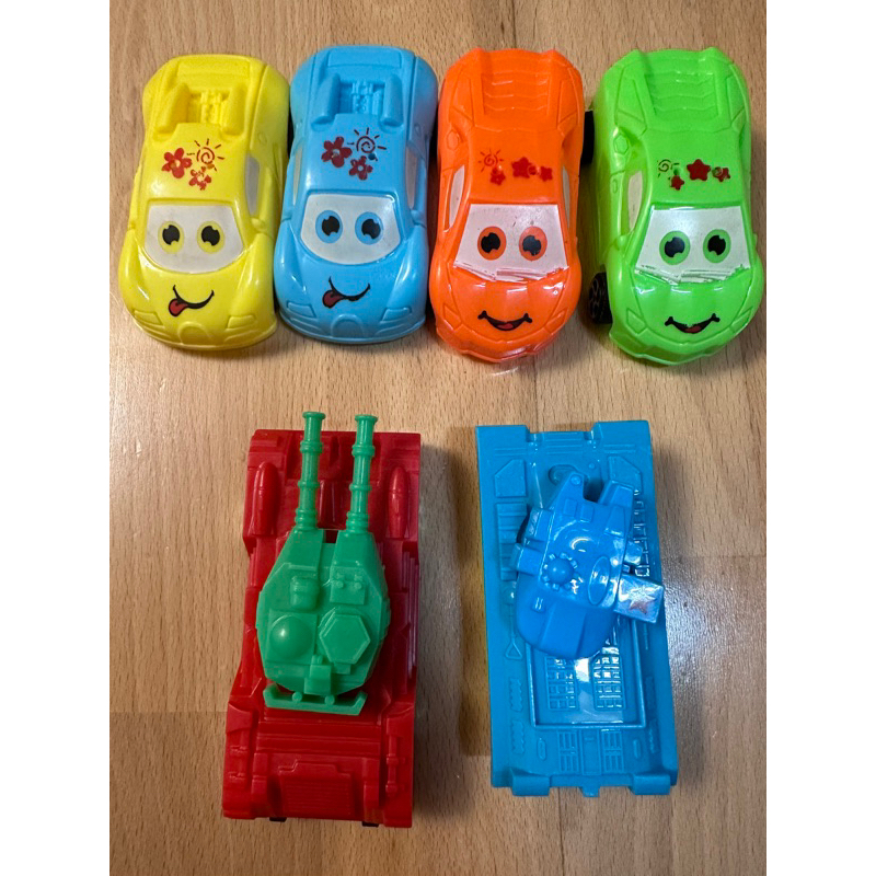 二手玩具 粗玩 幼兒塑料小車 回力小車玩具