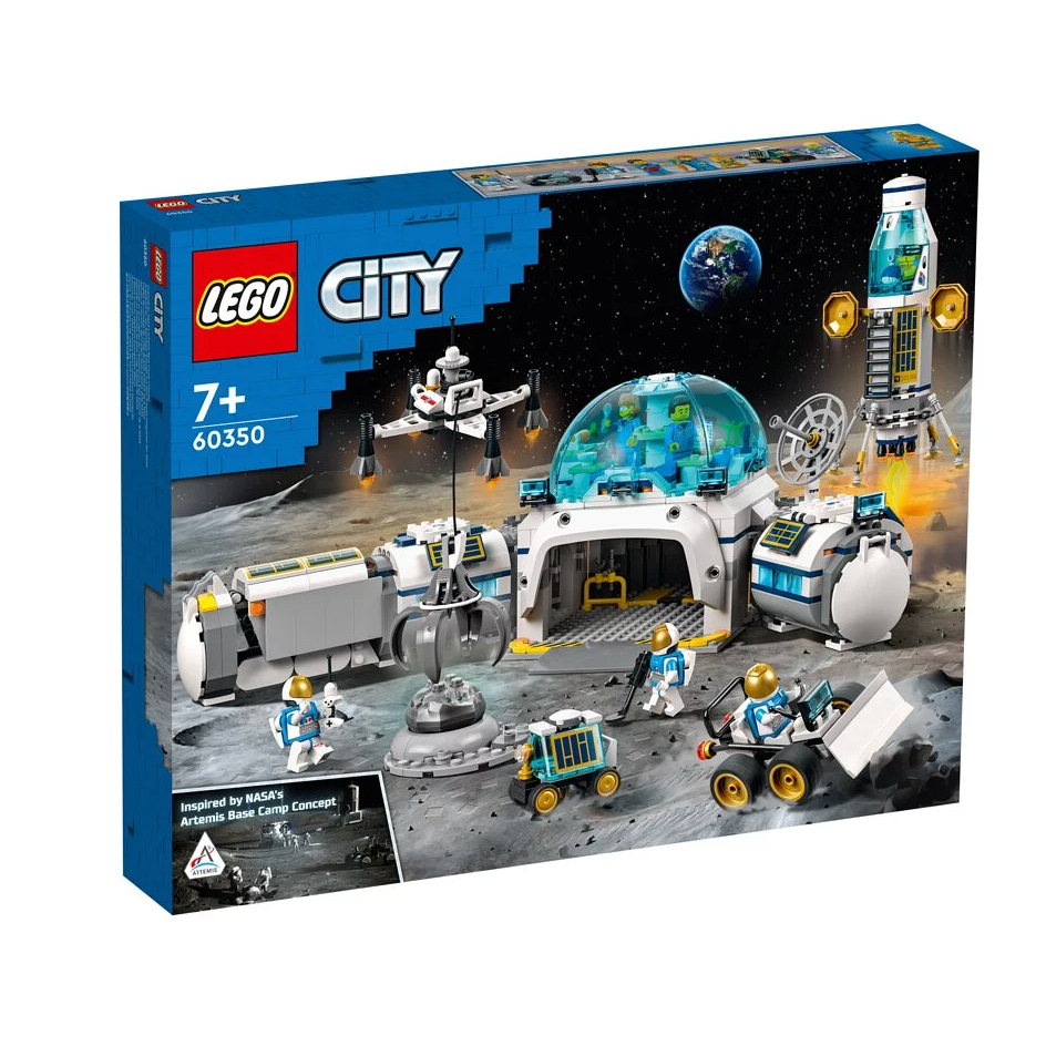 【歐爾Owlselect】LEGO 樂高 City 城市系列60350 月球研究基地