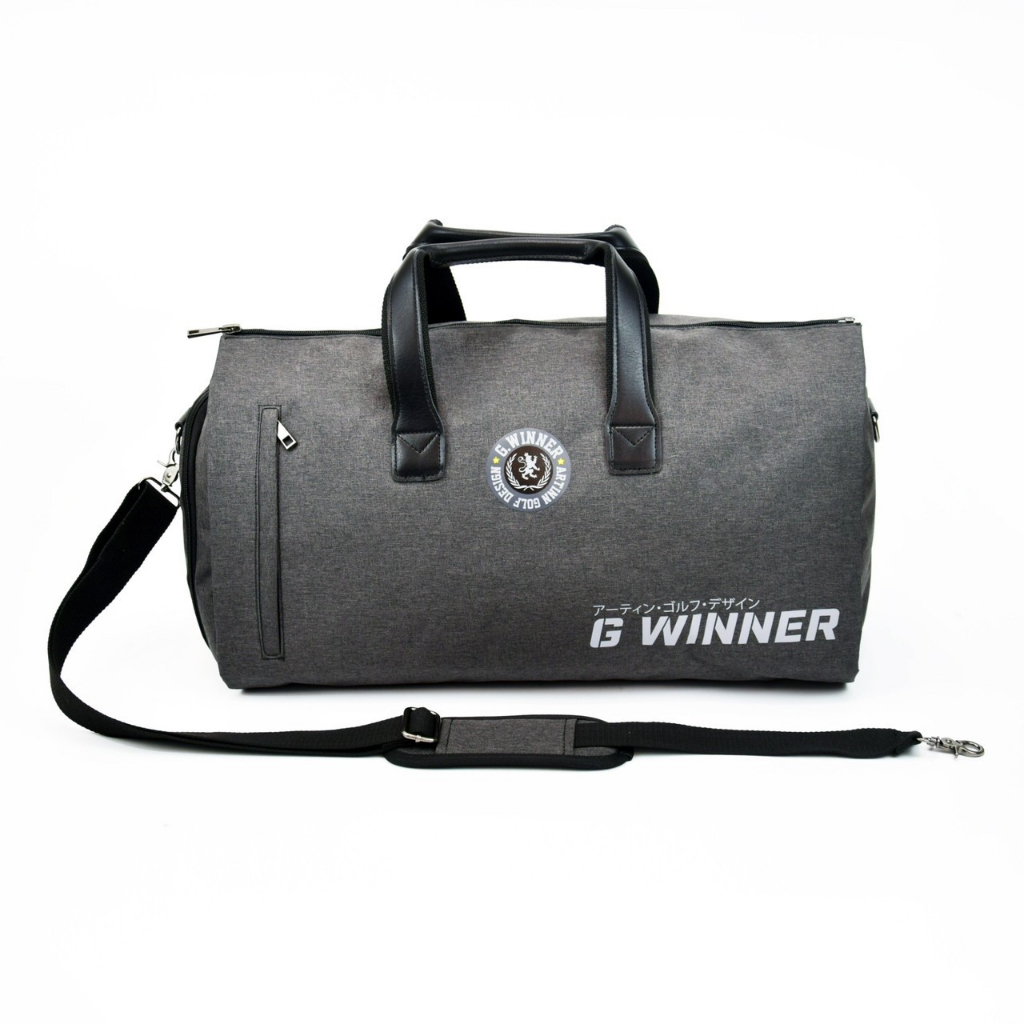 G.Winner 丹寧運動旅遊收納衣物袋-深灰色 #GSB-5106-1R9 衣物袋
