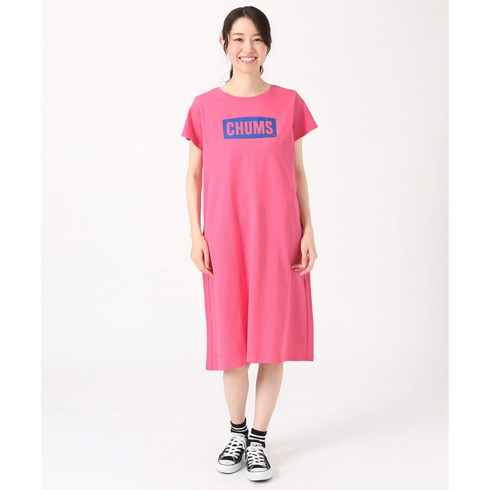 CHUMS 女 CHUMS Logo Dress短袖洋裝 2色 CH181259R114