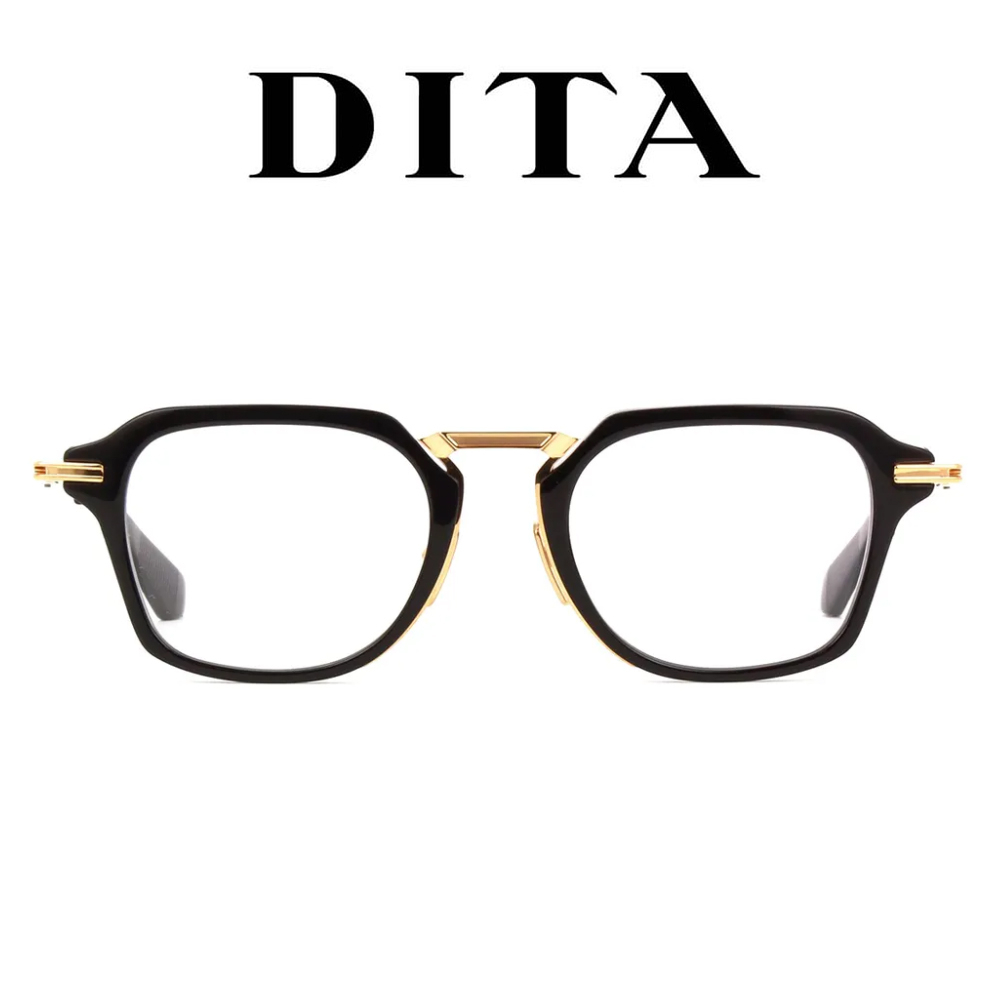 DITA 眼鏡 DTX413 C1 (黑/金) 鏡框 膠框【原作眼鏡】