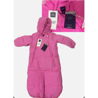 Gap嬰兒保暖羽絨連身衣、睡袋兩用