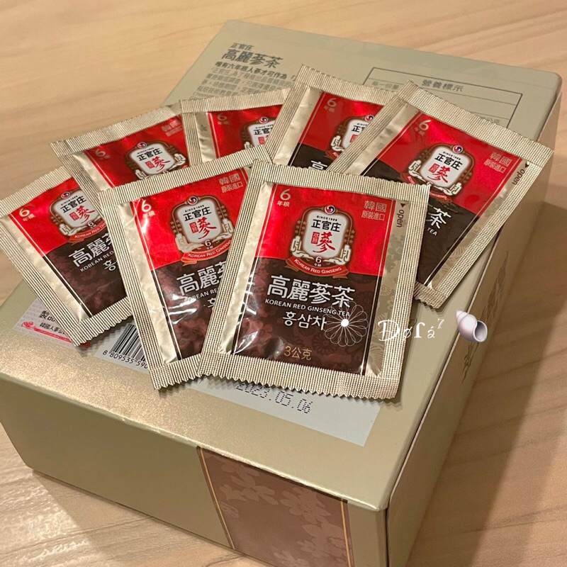 ‼️即期現貨】韓國正官庄 高麗蔘茶 1包x3g 新包裝