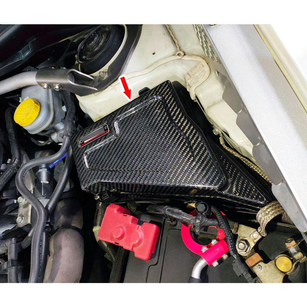 速霸陸 For Subaru WRX 4代 STI 保險絲蓋 卡夢蓋 保護殼 改裝配件 2015-2021