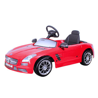 賓士 SLS AMG 兒童電動跑車-12V-火焰紅