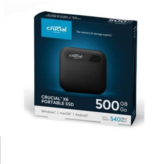 米特3C數位–Micron 美光 Crucial X6 外接式SSD行動硬碟/1TB