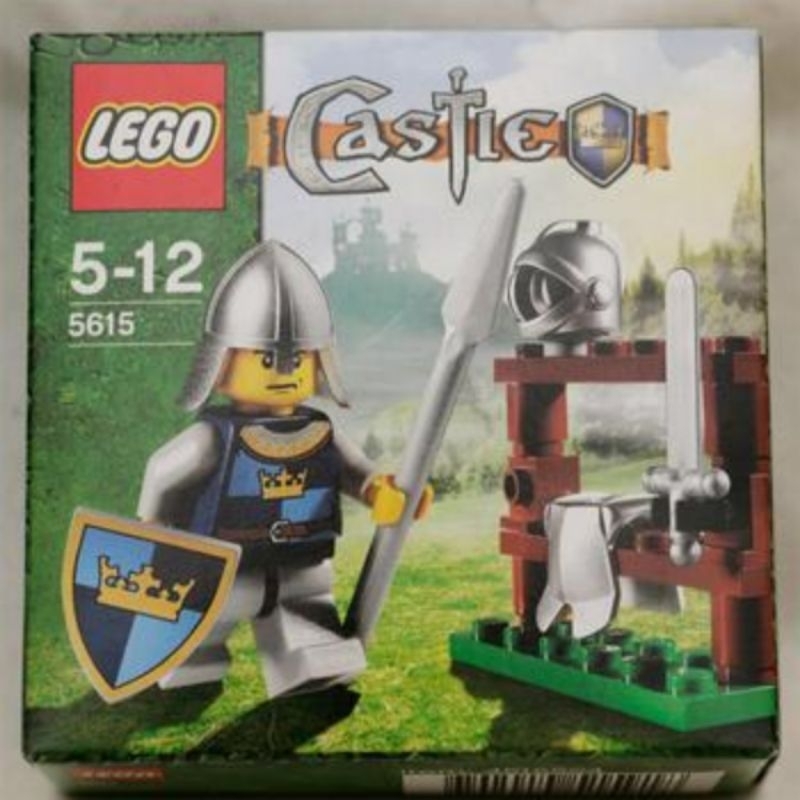 樂高 LEGO 5615 城堡系列 中古 士兵 徵兵 全新未拆
