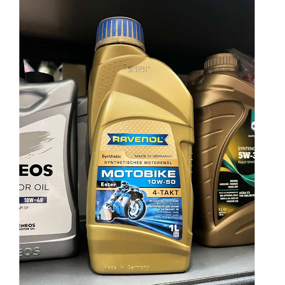 {飆} RAVENOL 4-TAKT 10w-50 4T 10W50 酯類 MA2 漢諾威 機車機油 日耳曼