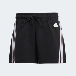 Adidas 女慢跑褲 運動小LOGO 三線褲 女短棉褲 HT4712 KAORACER