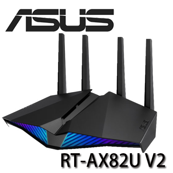【MR3C】含稅 ASUS 華碩 RT-AX82U V2 AX5400 雙頻 WiFi 6 無線路由器 分享器