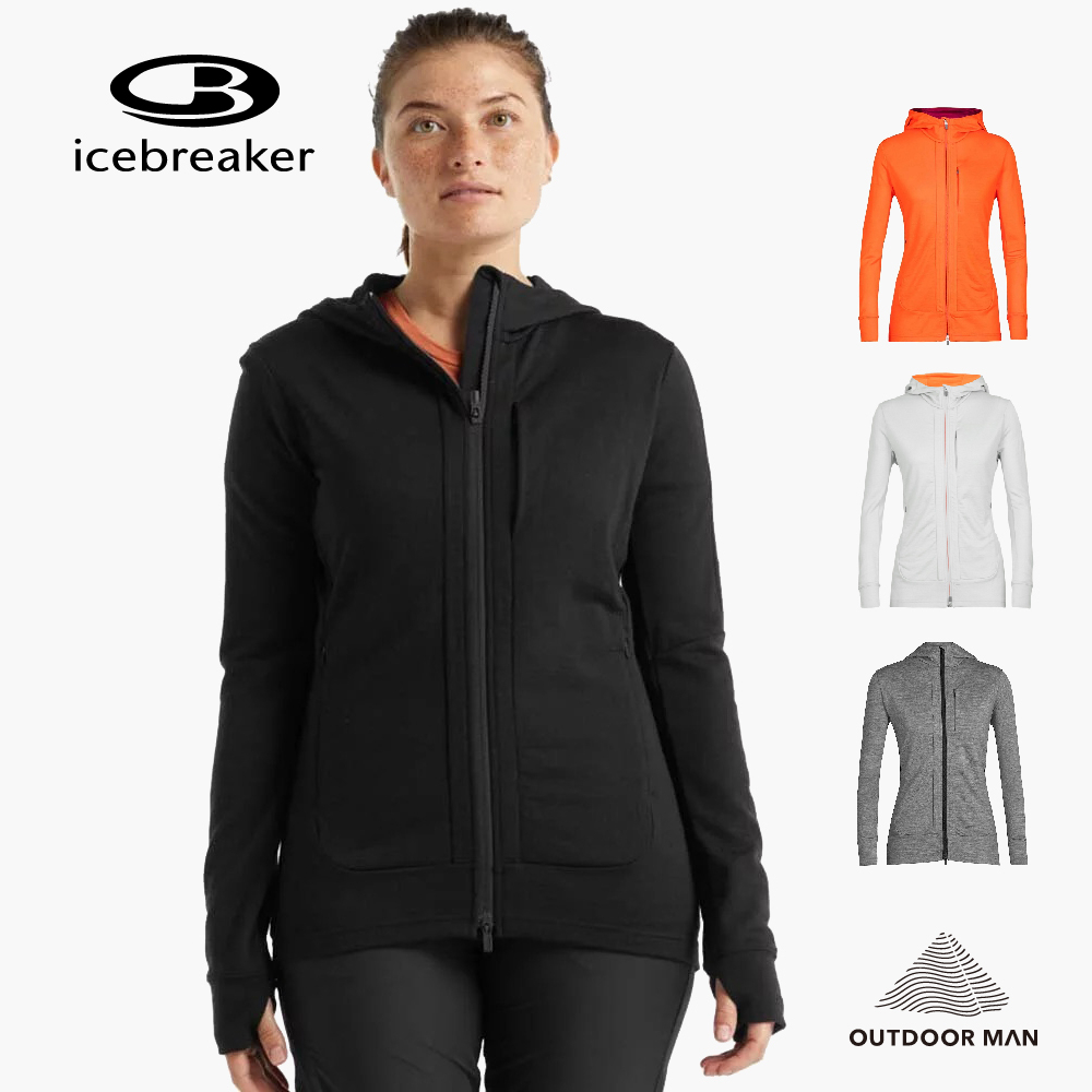 [Icebreaker] 女款 Quantum III 連帽保暖外套-GT270 (IB0A59JW)