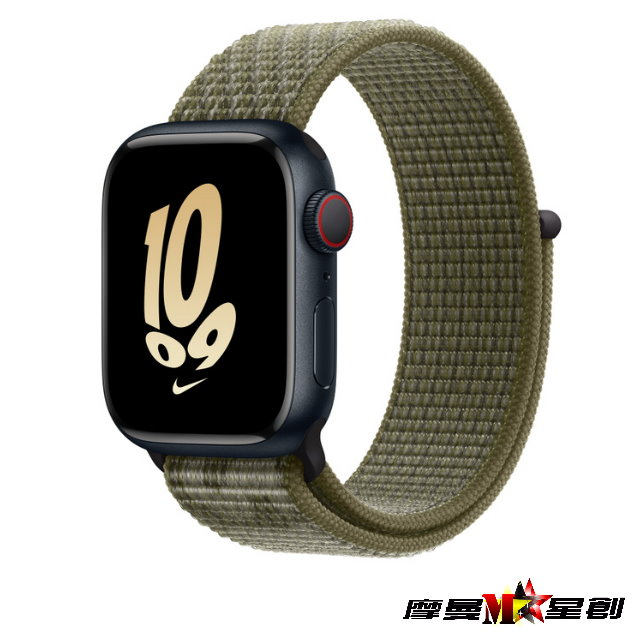 全新蘋果智慧手錶Apple Watch Series 8 Wi-Fi45mm鋁金屬錶殼；Nike 運動型錶環台中實體店面