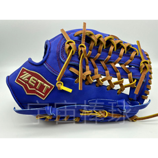 ※宇宙棒球※ZETT 2023目錄新款 362系列 全牛棒壘球手套 13吋 外野密網 BPGT-36237 寶藍