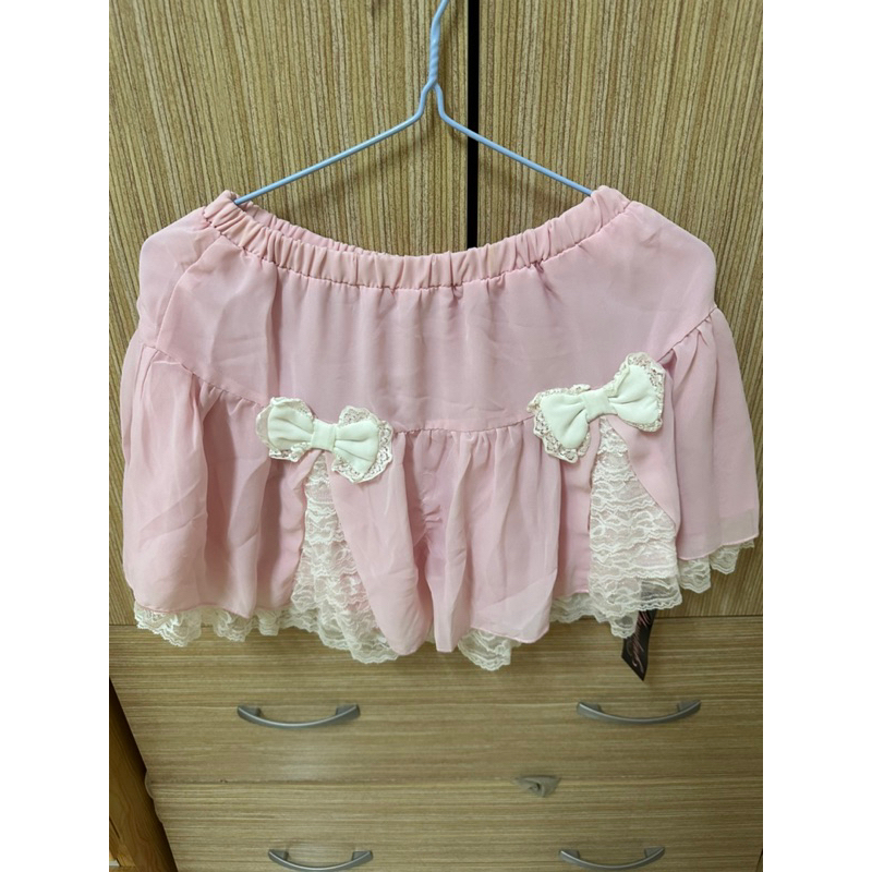 蝴蝶結 蘿莉風裙子 裙子粉色 蕾絲長版外套 可愛 軟妹 日系風格