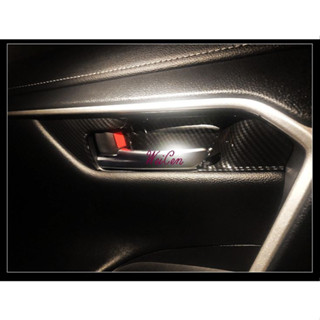 ☆偉宸W C☆碳纖 豐田 2019年後 RAV4 5代 5.5代 內門碗框 內門拉手框 內把手框 內門把手框 門碗裝飾框