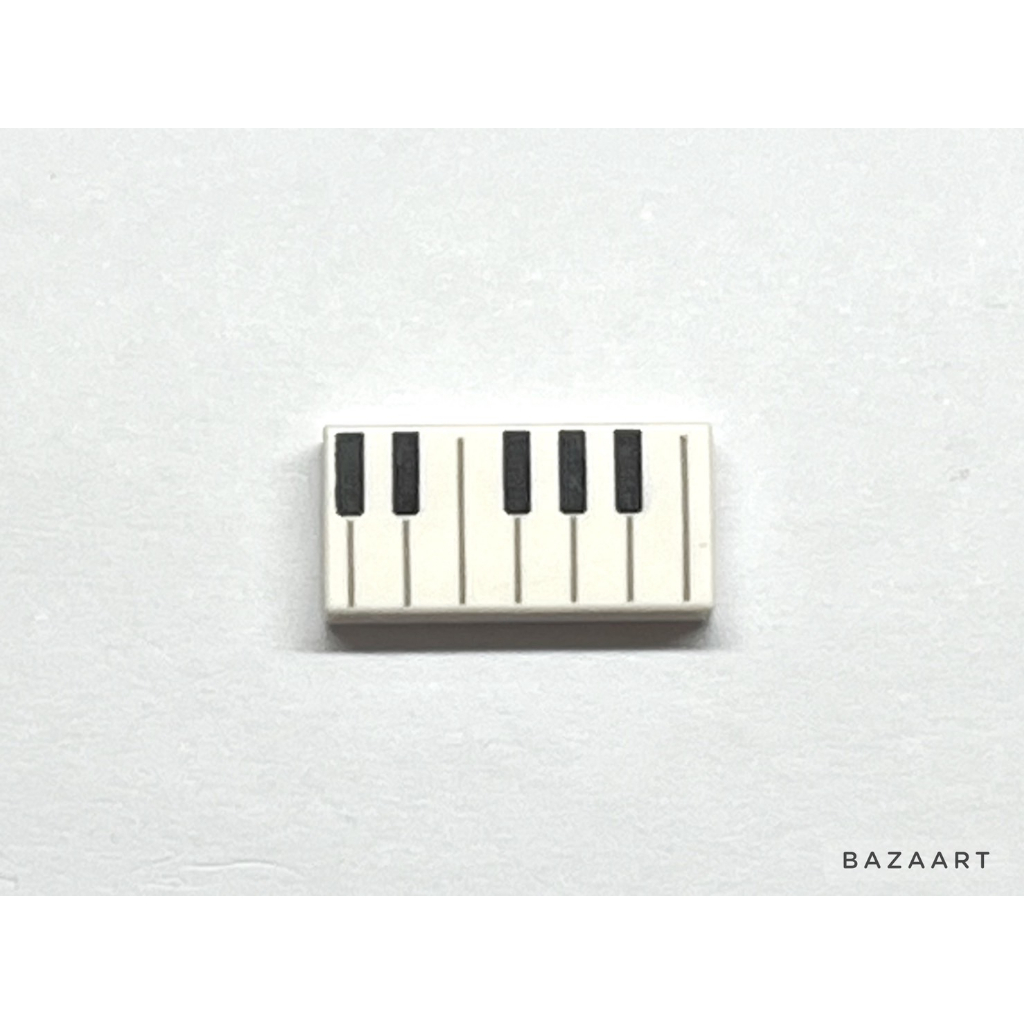 二手樂高 LEGO 鍵盤 印刷磚 鋼琴 鋼琴鍵 鍵盤 鋼琴鍵盤 好朋友系列 3069bpb0761
