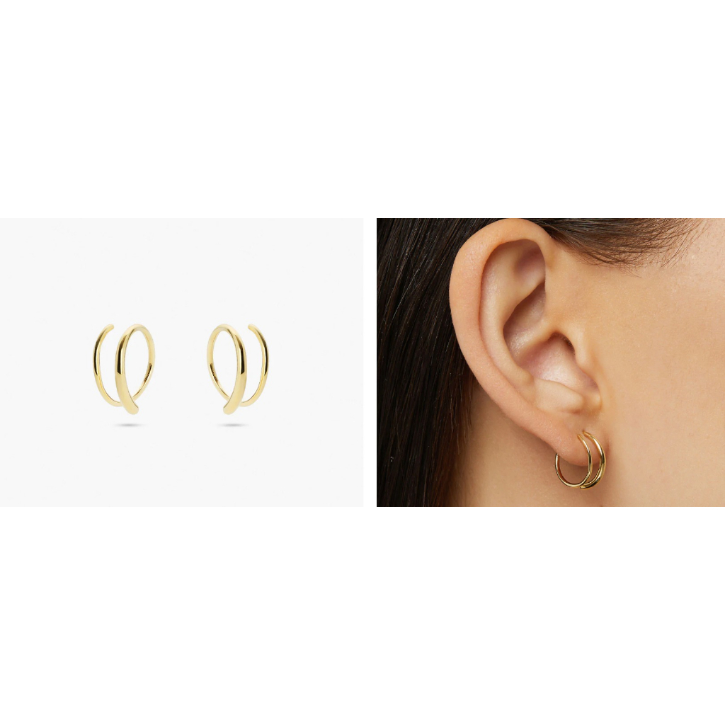 預購 不褪色耳環 🇺🇸Ana Luisa - 雙圈耳環