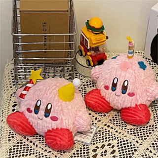 星之卡比公仔可愛卡通蛋糕蠟燭聖誕造型毛絨玩偶擺件生日禮物 卡比娃娃