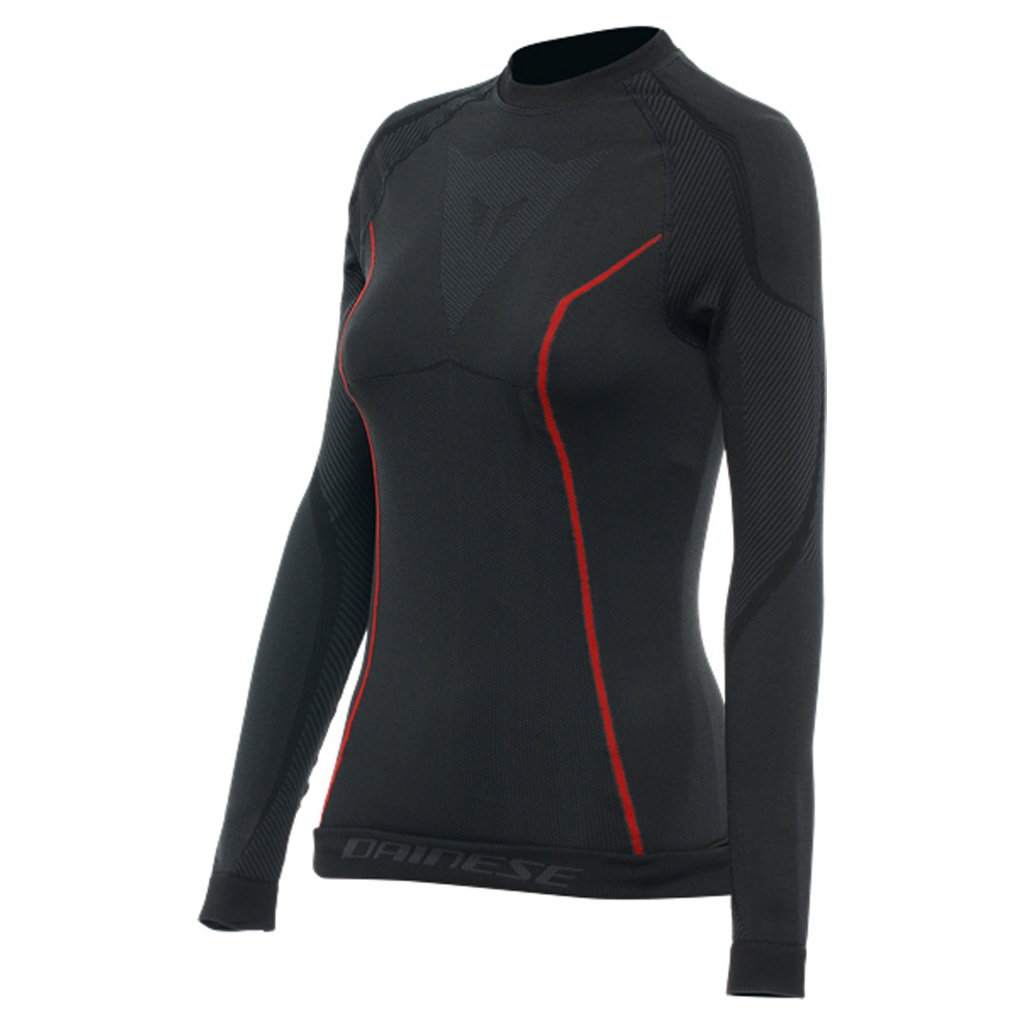 【德國Louis】Dainese Thermo LS 女用機能保暖上衣 黑紅配色吸濕排汗女生冬季內衣底層滑衣210172