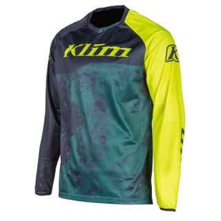 【美國KLIM】XC LITE JERSEY 網狀通風車衣 CORROSION VIVID BLUE