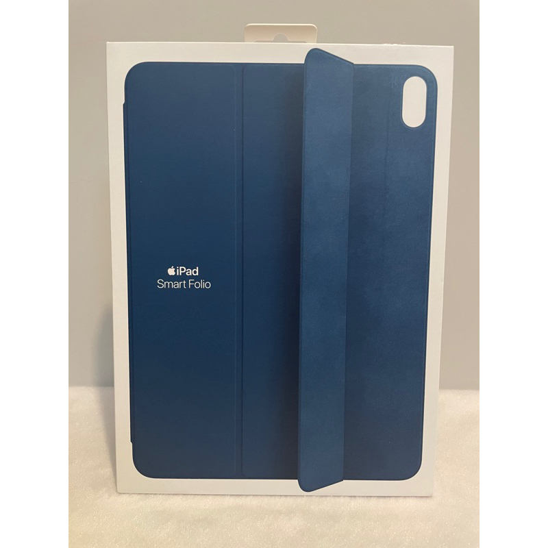 【全新未使用】Apple原廠 iPad Smart Folio聰穎雙面夾 海藍色 適用iPad Air 第 4、5 代