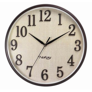 【公司貨含稅】KINYO 耐嘉 NaKay 12吋簡約北歐風靜音掛鐘 時鐘 1入 NCL-45