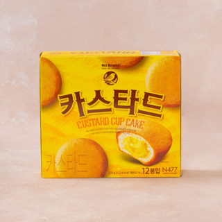 跨國失眠 ｜🇰🇷 韓國 NO BRAND 卡士達蛋糕 / 巧克力派