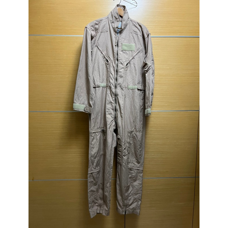 34-5🇺🇸美軍公發 CWU-27/P 夏季戰鬥機飛行服 防火連身服 尺寸：44R 美軍流出品