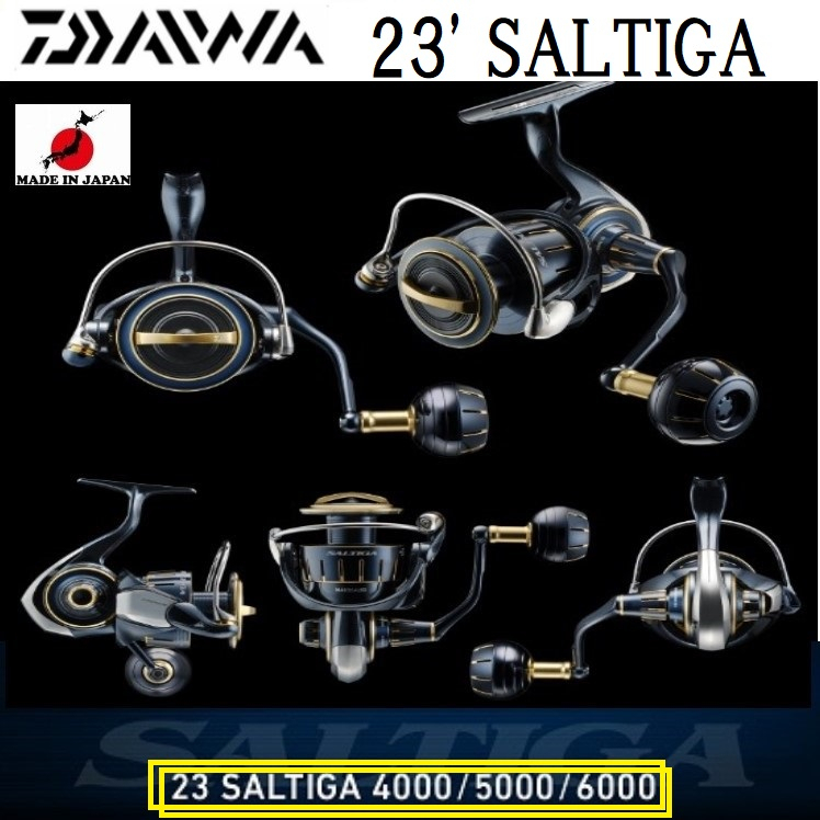 Daiwa 23'SALTIGA 多款 4000/5000/6000/H/XH☆免運費☆【日本直郵　製造】2023