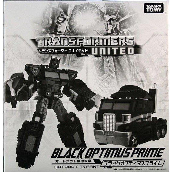 TT 2012 東京玩具展 限定商品 變形金剛 BLACK OPTIMUS PRIME UNITED 暗黑柯博文