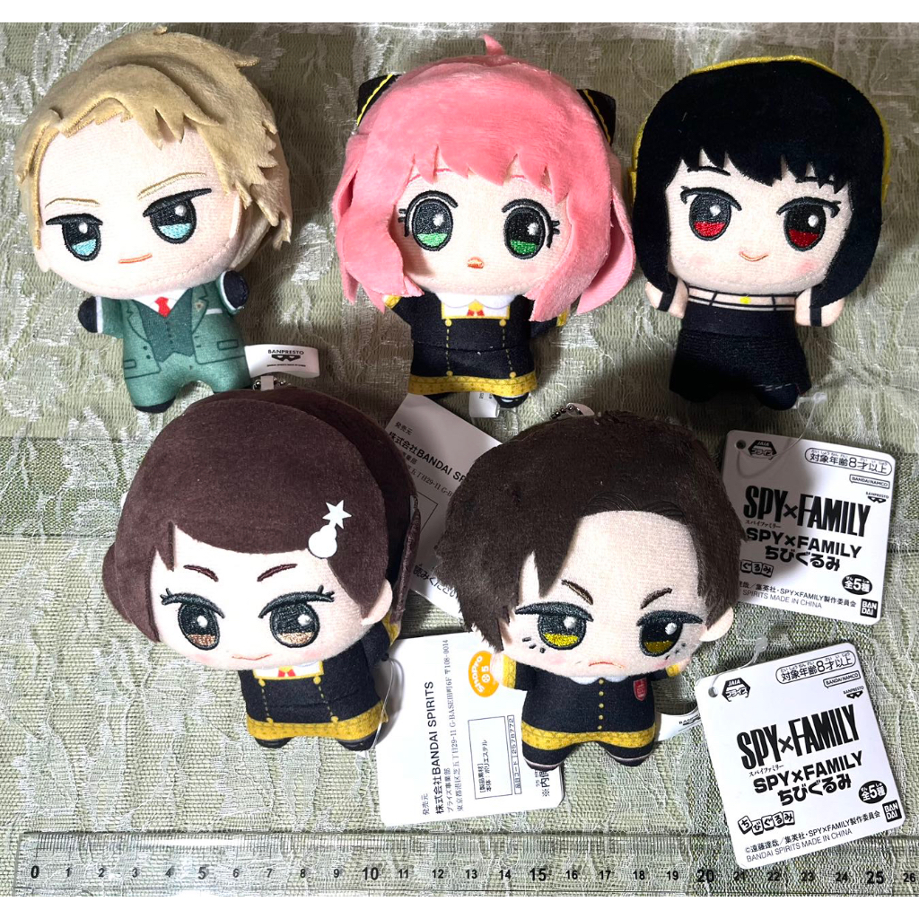 間諜家家酒 日版 萬普 小娃娃 玩偶 11cm 安妮亞 羅伊德 約兒 次男 貝塔