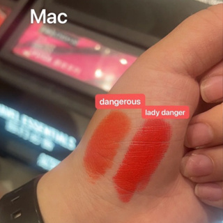 MAC 子彈口紅 霧面口紅 MAC LADY DANGER MAC Lipstick MAC口紅 女用口紅