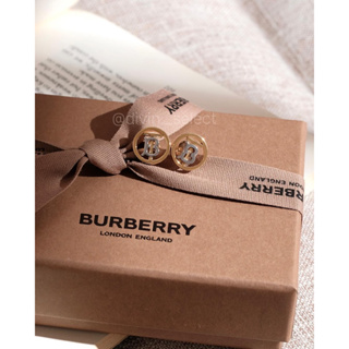 Burberry monogram motif earrings TB耳環