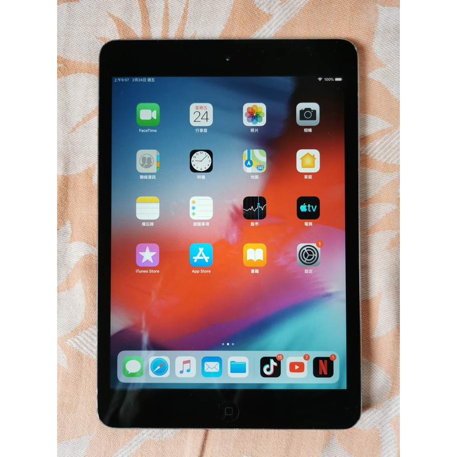 apple ipad mini 2 32GB Wi-Fi 2017生產 7.9 吋 A1489 二手 平板 蘋果