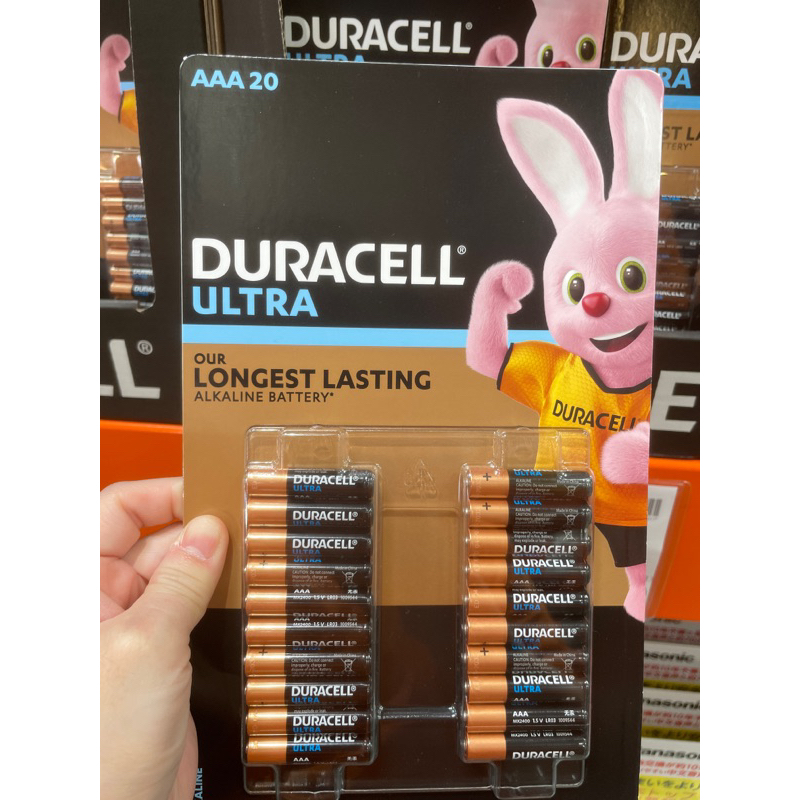 Duracell 金頂超能量電池4號20顆#1022330